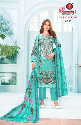 Ganeshji karachi king vol-6 wholesale dress material online shops kolkata